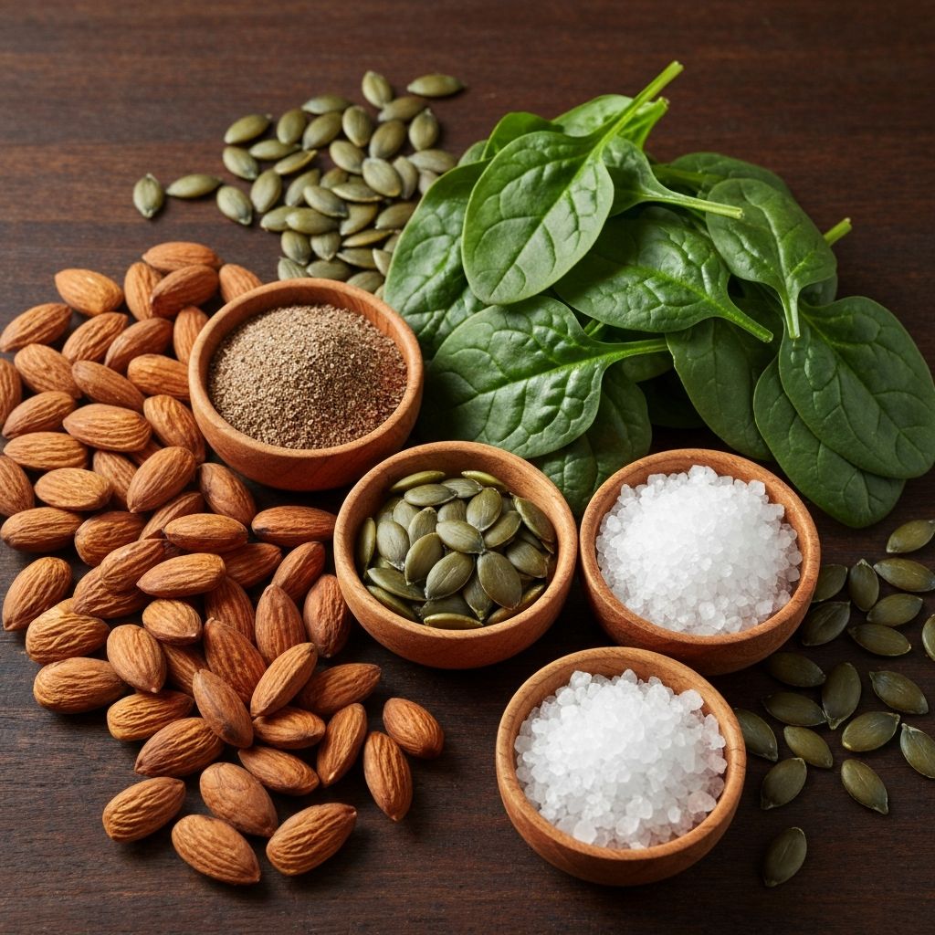 Magnesium-rich foods and minerals